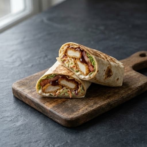 BBQ Crispy Chicken Wrap